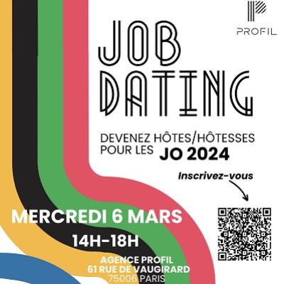 Affiche job dating Profil - 400x400